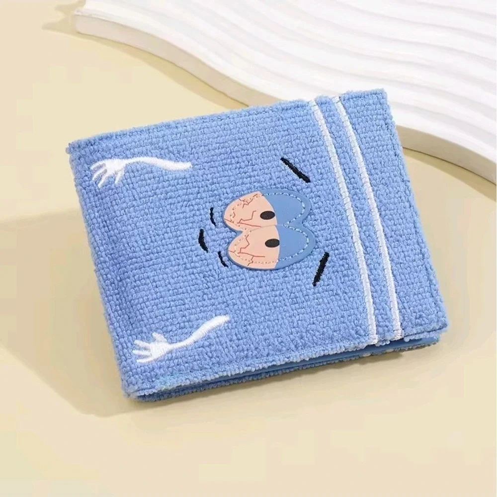 South Park Towelie Blue Towel Fabric Bifold Wallet ID Window Card Holder Unisex